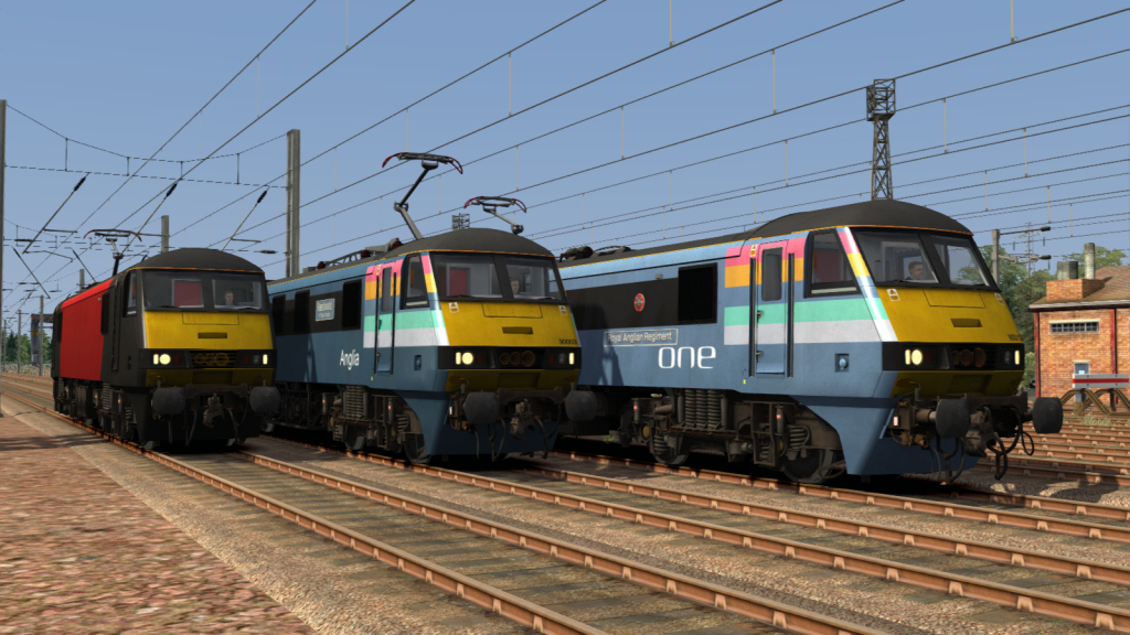 1 e 18. British Rail class 90. Class 90 Train. One Railways class 90. 130*St поезд.